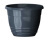 Горшок "Глория", D21, с поддоном 3,3л антрацит (то)
