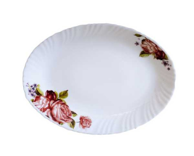 Блюдо сервировочное 30*23см НЕЖНАЯ РОЗА