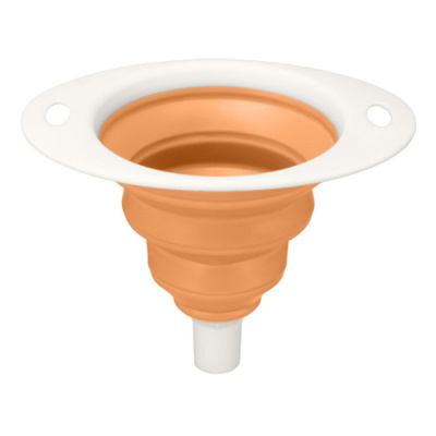 Воронка складная ZOOM 140х102х105мм Оранжевый (то)