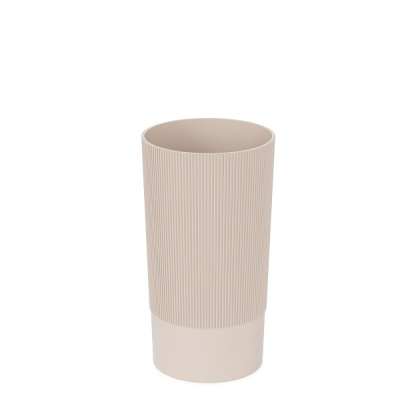 Ваза для цветов под срезку "Версаль" (D150мм,выс280мм)(бежевый)(то)