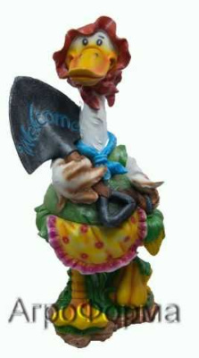 Гусь с лопатой 73*33см