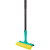 Щетка для мытья окон Disco, ручка 44 см аквамарин (то)