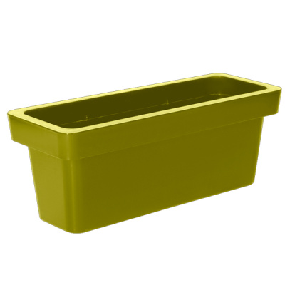 Кашпо LOFT прямоугольное 25литров OLA DOM (хаки)