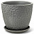 Горшок бутон Манго серый N3 d17см