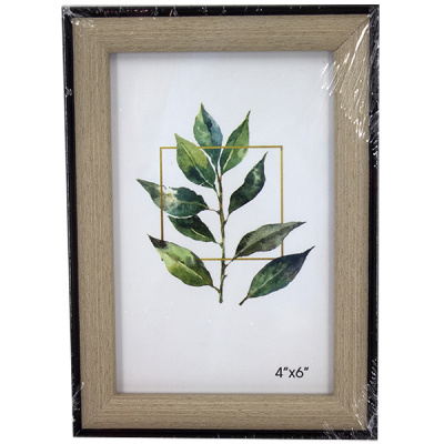 Фоторамка деревянная 12*17см, с подставкой