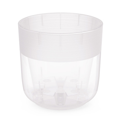 Горшок цв. "Линель" 6л двойной (прозрачный)(то)