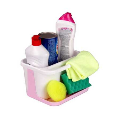 Подставка для моющих средств (бело-бежевый)  (то)