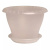 Горшок "Гамма плюс", D17, с поддоном 1,6л пудра
