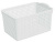 Корзинка "Лофт" 5,3л 295х185х145мм (белый) (то)