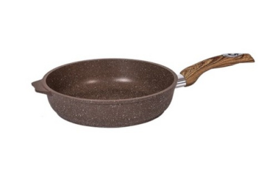 Сковорода 22 см съемн  ручка "Гранит brown"