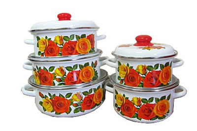 Набор  эмал "Розы-1" .