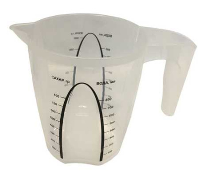 Кувшин мерный STOCKHOLM 1л натуральный
