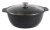Кастрюля-жаровня 3л со стеклянной крышкой,АП (темный мрамор)