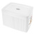 Коробка с крышкой "VELVET", 295х225х110мм, 6,55л (белый) (то)