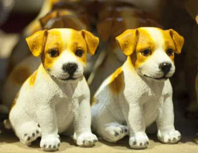 Щенок джек рассел терьера	16.5*11*16.5 см