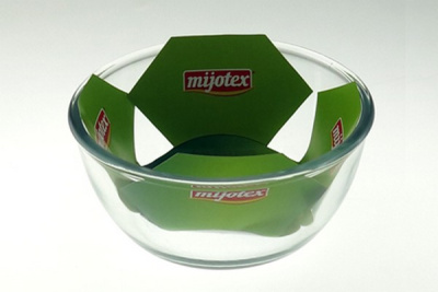 Форма стекл. круглая 14*6см/0,5л 