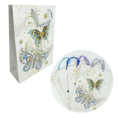 Пакет подарочный 42*31*12см