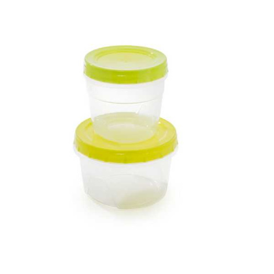 Набор банок 2шт.с закруч. крышкой 0,5л.+1л