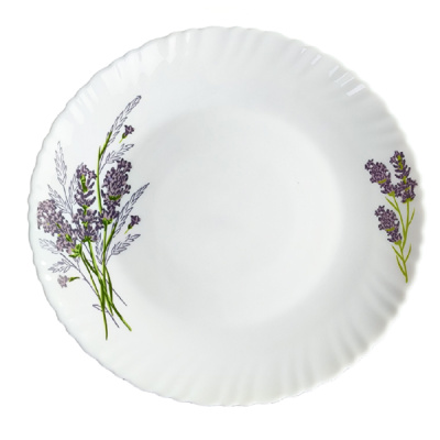 Тарелка обеденная 24,1см JEWEL Лилу 7131-2 (стеклокерамика)