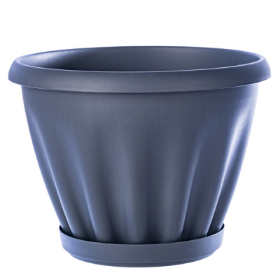 Горшок "Знатный" 6,7л d270мм графит