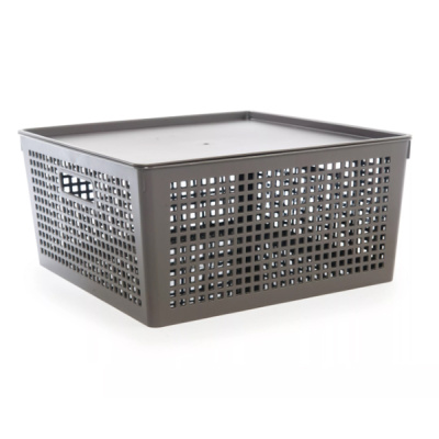 Корзинка TRAYMIX с крышкой 12л 310х310х150мм  (то)