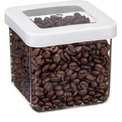 Емкость для сыпучих продуктов СТЕП 0,65л (белый) (то)