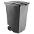 Контейнер для мусора 120л (темно-серый)