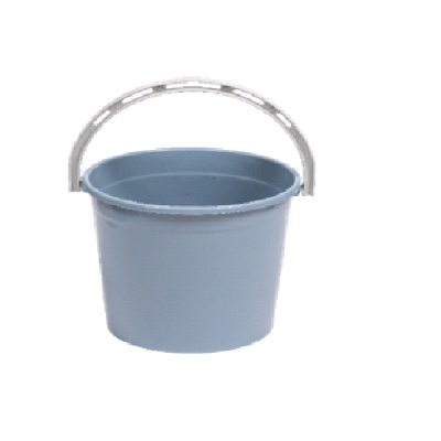 Ведро 10л б/крышки (серо-синий)