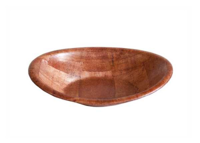 Салатник овальный Ø 23 h ~18см (дерево) 500мл