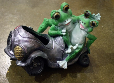 Лягушки в автомобиле