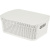 Корзина прямоугольная Ajur 11л белое облако (то)