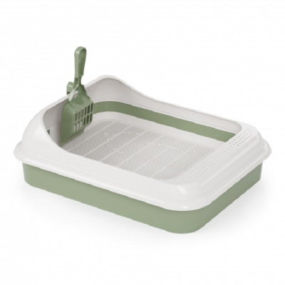 Лоток ALTA для кошек (с бортом, сеткой и совком) "Юта"  (то)