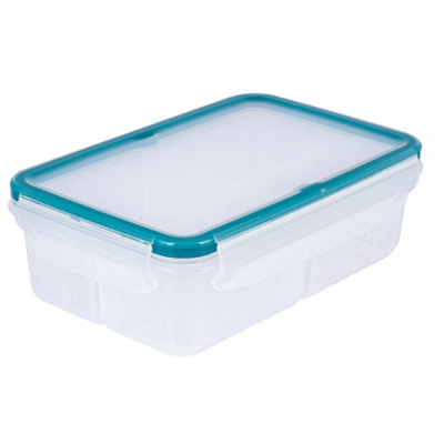 Контейнер для СВЧ 1л "ЭКСТРА ЛОК" с раздел. (хвоя) (то)