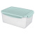 Контейнер для холодильника и СВЧ "SMART LOCK" 2,5л (прямоуг.)св.голубой(то)