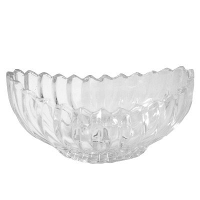 Фруктовница стеклянная 27*12см