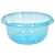 Миска с мерным делением и носиком для слива 3л. (голубая прозрачная)