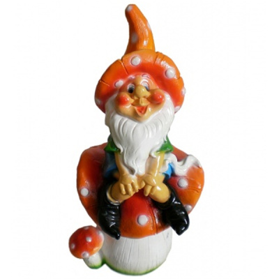 Фигура Гном на мухоморе