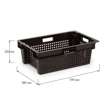 Ящик универсальный (600х400х200) (микс)(то)