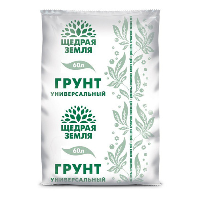 Грунт Почвогрунт Щедрая Земля НЦС  Универсальный 60л