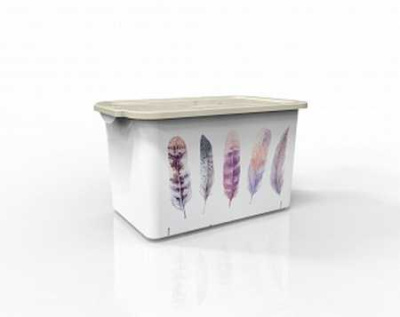 Емкость с крышкой Serenity (слоновая кость)(то)