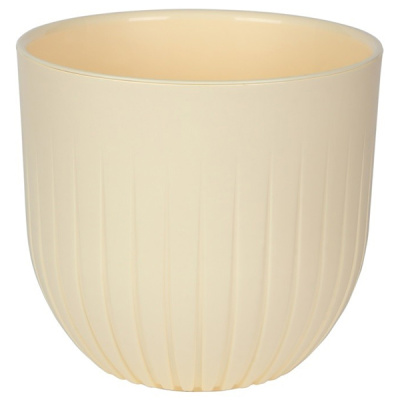 Горшок Альфа 2,9л с вкладкой Ванильный