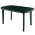 Стол овальный Элластик (темно-зеленый)