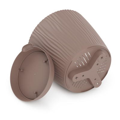 Горшок цв. "Флис" 2л с прикорневым поливом (какао)