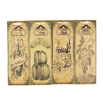 Пакет подарочный 32*13*8см (бутылка)