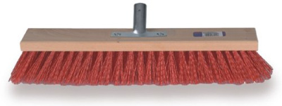 Щетка промышленная 50см (деревянная), ворс 7см, метал.крепеж