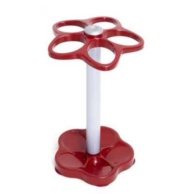 Подставка для зонтиков D-30cм H-54см (красный)