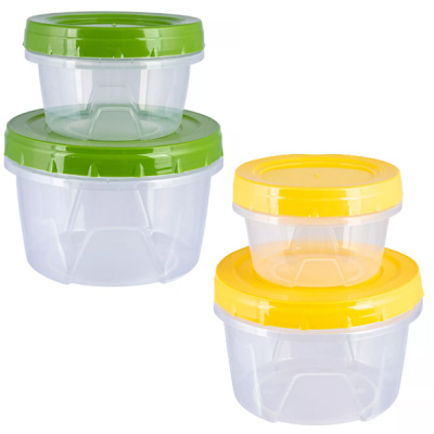 Набор банок 2шт.с закруч. крышкой 0,3л.+0,7л (то)