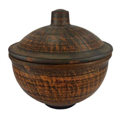 Кокотница большая (гладкий) 0,7 л. ; высота - 14см,ширина - 15см, длина - 15см