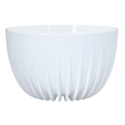 Горшок Сигма миска 7,9л с вкладкой Белый