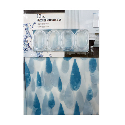 Штора для ванной комнаты 180*180см PEVA